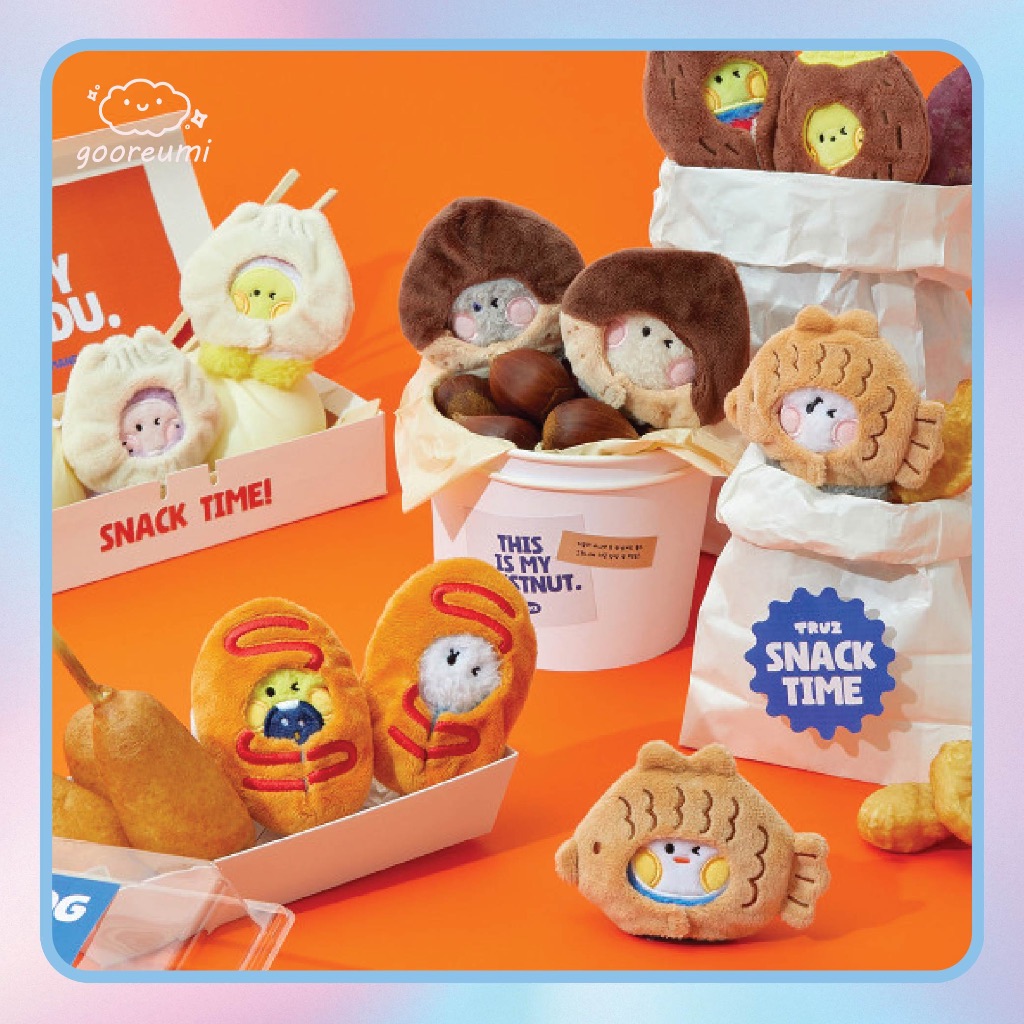 TREASURE TRUZ Mini Minini Doll & 'Snack Edition' (Official Line Friends)