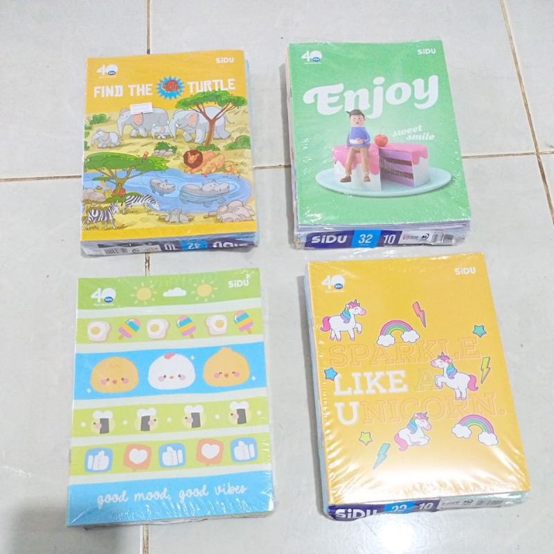 

BUKU TULIS SIDU 32LEMBAR PACK