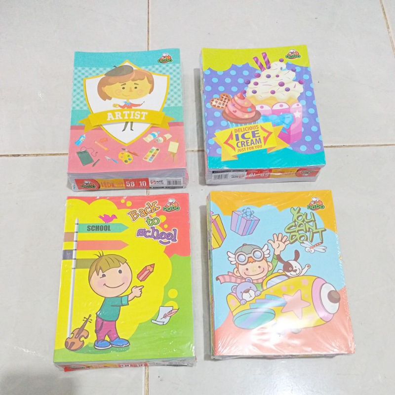 

BUKU TULIS DODO 58LEMBAR PACK (ISI 10BUKU)