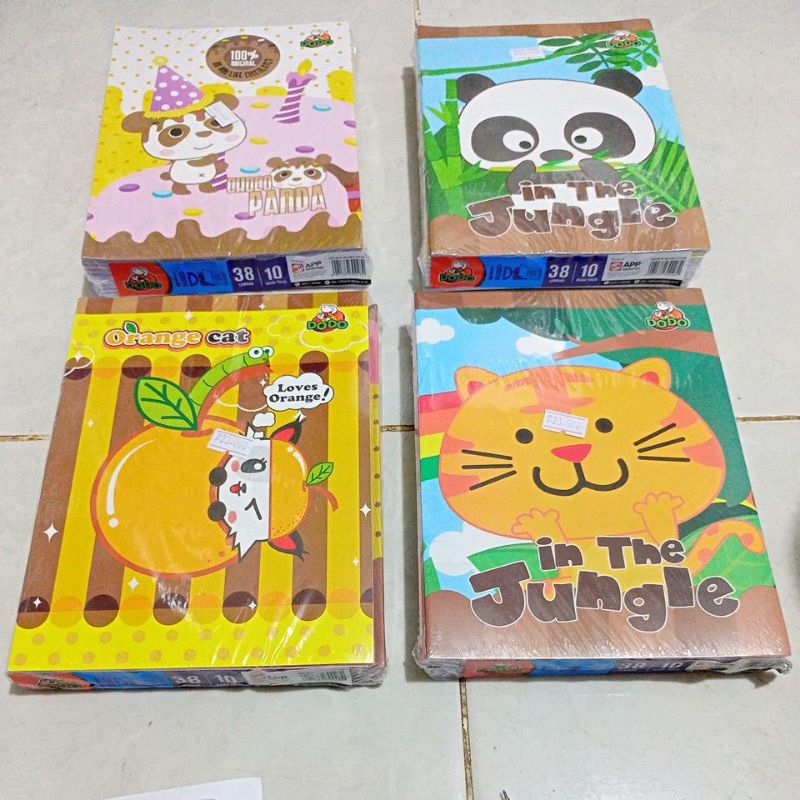 

BUKU TULIS DODO ISI 38 LEMBAR PACK MOTIF CAMPUR DARI PABRIK