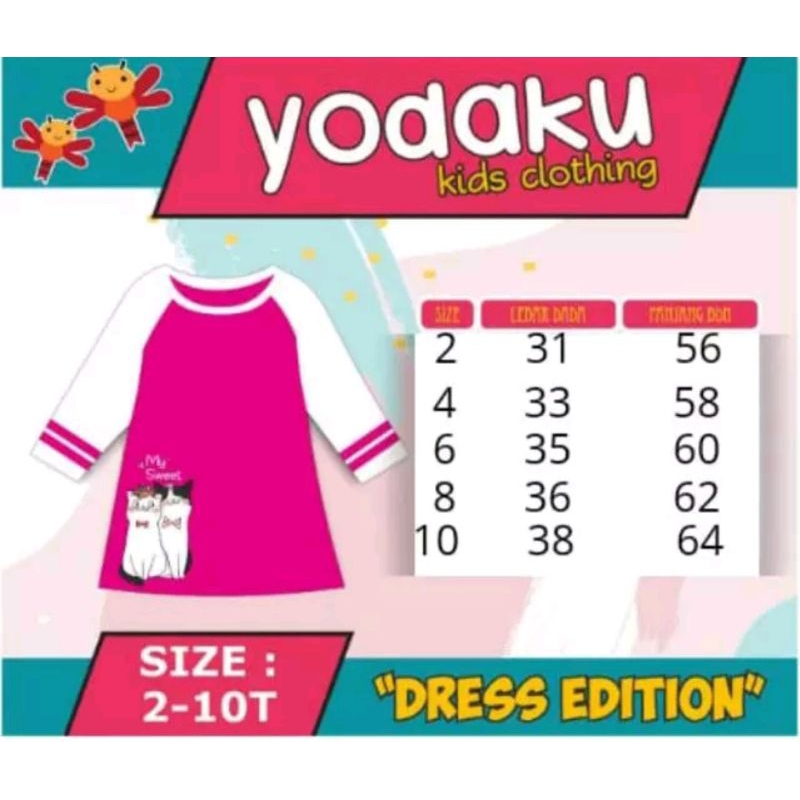tunik yodaku kids clothing (R50023)