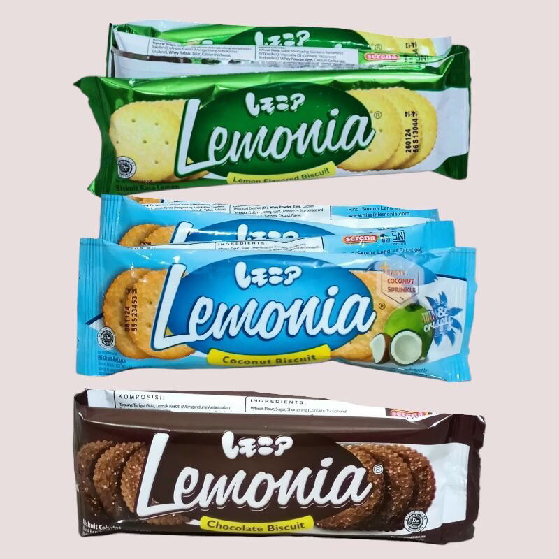 

Nissin Lemonia Cookies Biskuit All varian Renceng