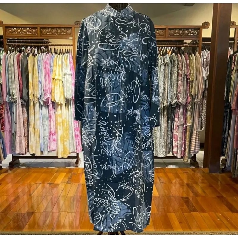 Liana Square NEW SERIES/Dian Pelangi Original/Kaftan/Dress/Gamis/OneSet/Kemeja/Blouse/Vest/Daleman/L