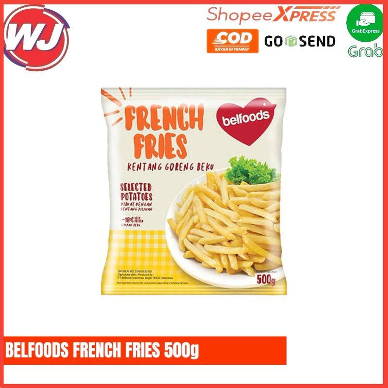 

BELFOODS FRENCH FRIES 500g