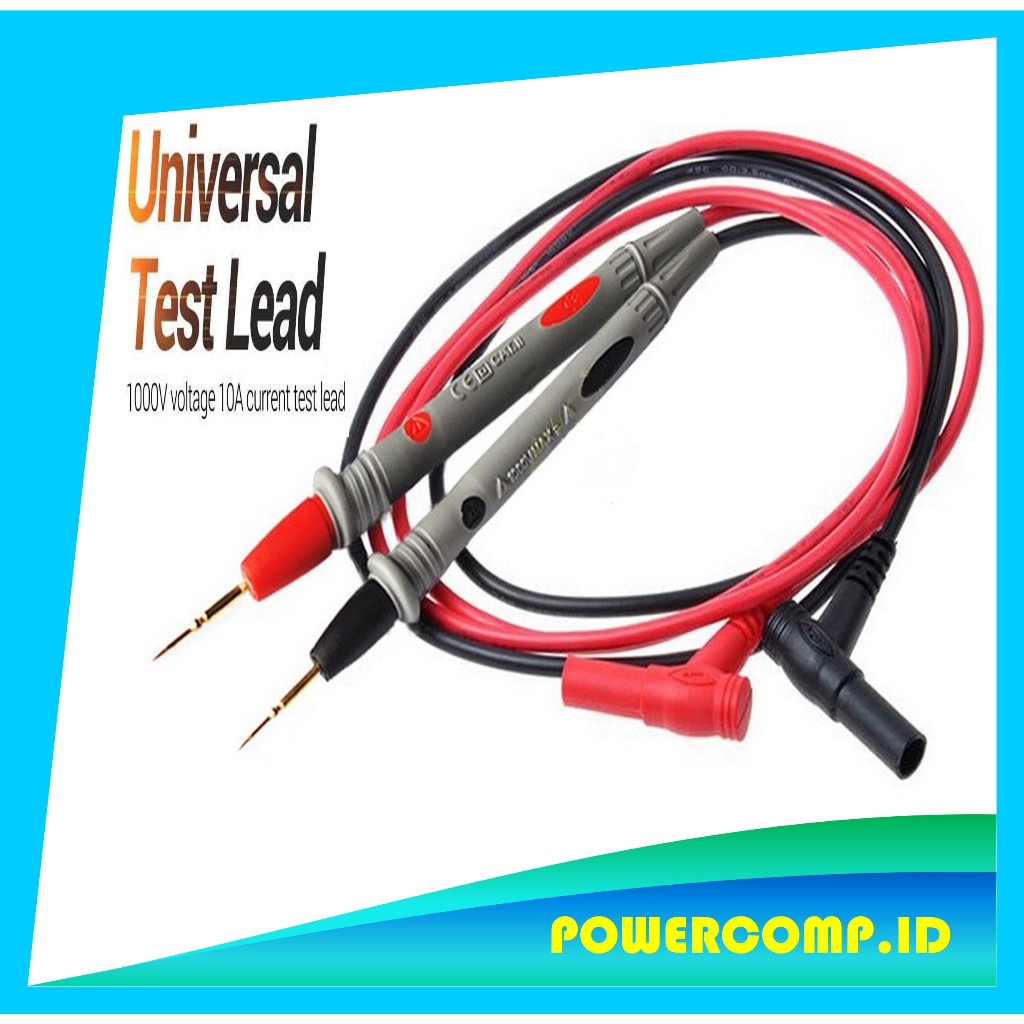 Kabel Digital Multimeter 10A 1000V? Kabel Digital Multimeter untuk DT-830B, XL830L, DT-9205A, DT-266