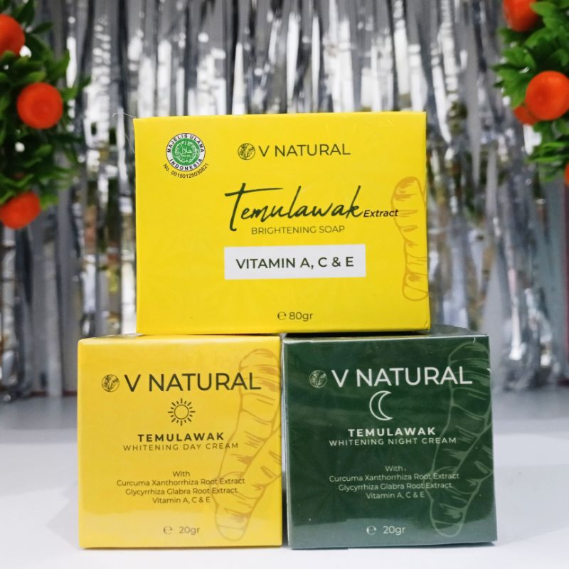 ❤temulawak_original❤Vnatural Temulawak Paket Murah Bpom