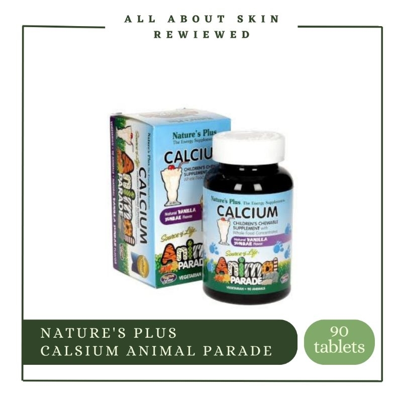 [Original BPOM ✅] Nature's Plus Calsium Animal Parade -90Tablet