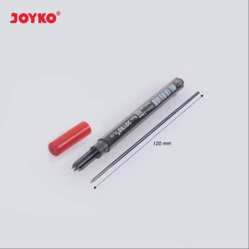 

(Tube) Pencil Lead Joyko 2mm Besar - Isi Pensil Mekanik 5pcs PL-10 2B 2.0 mm