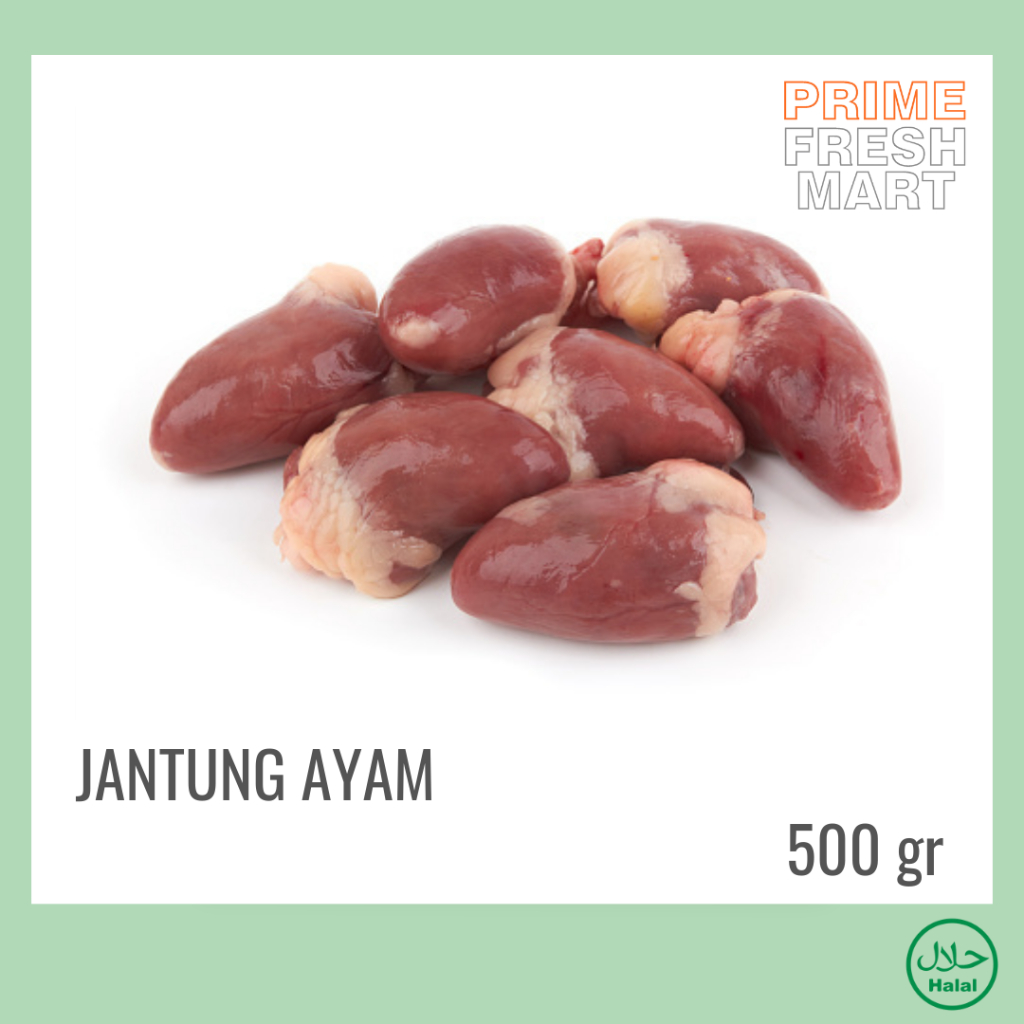

Jantung Ayam Potong | Jeroan Ayam Broiler