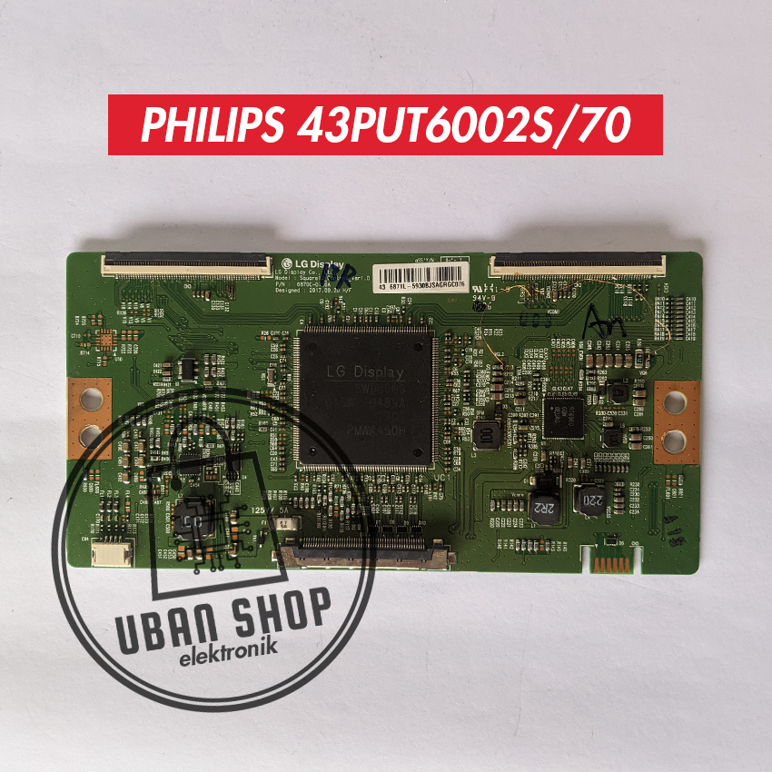 TCON PHILIPS 43PUT6002S/70 TCON TV LED PHILIPS 43 INC