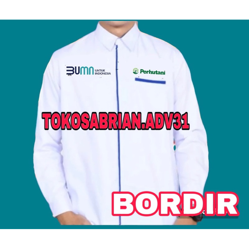 KEMEJA PERHUTANI SERAGAM PERHUTANI BAJU PERHUTANI