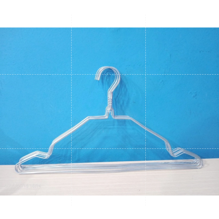 [FAFAFA] Isi 10pcs Hanger Baju Stainless