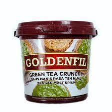 

GOLDENFIL Dip Glaze Selai Rasa GreenTea Crunchy 1 Kg