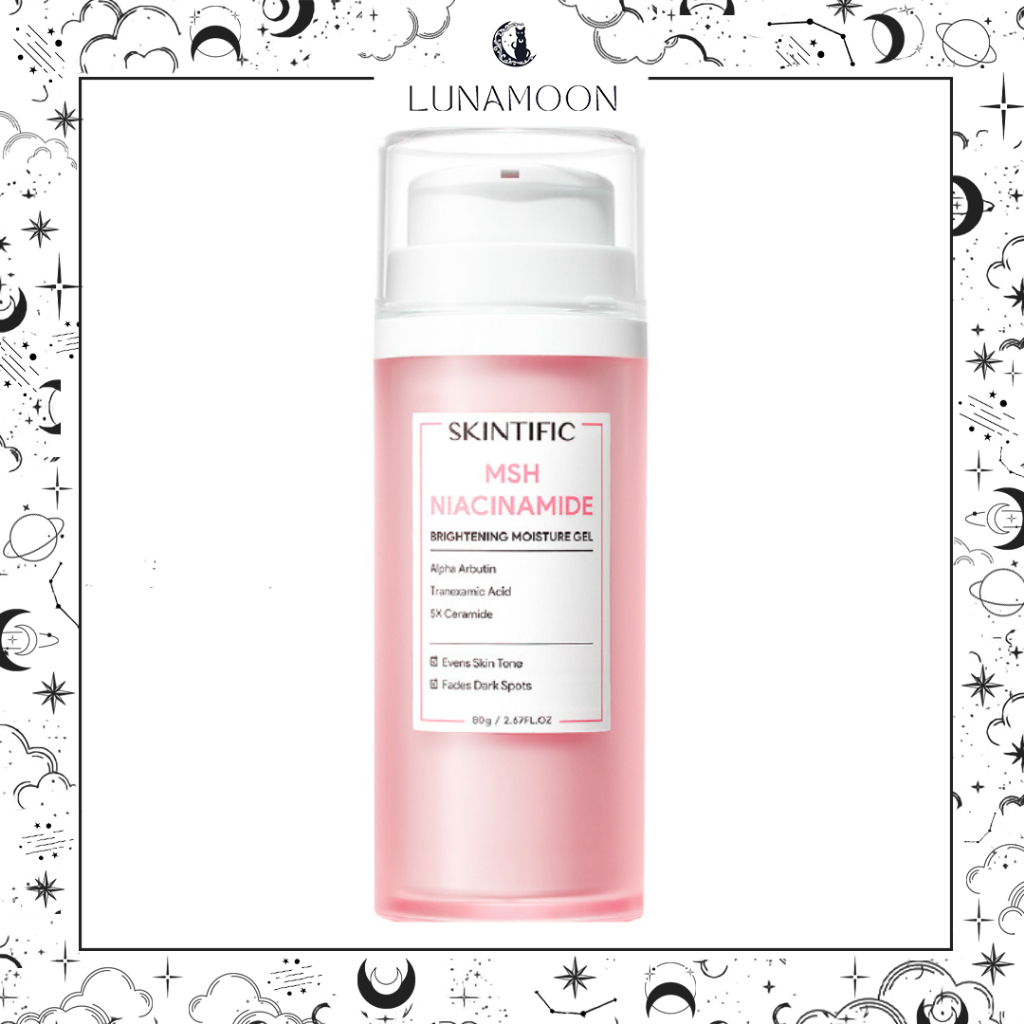 SKINTIFIC MSH Niacinamide Brightening Moisture Gel 80g Big Size Skintific jumbo skintific besar skin