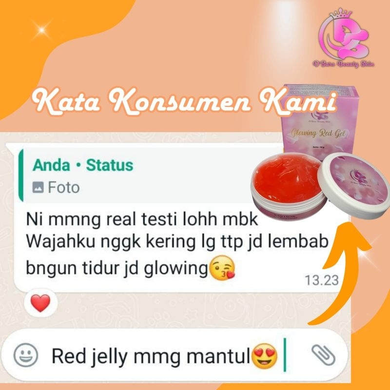 D'sars Glowing Red Gell