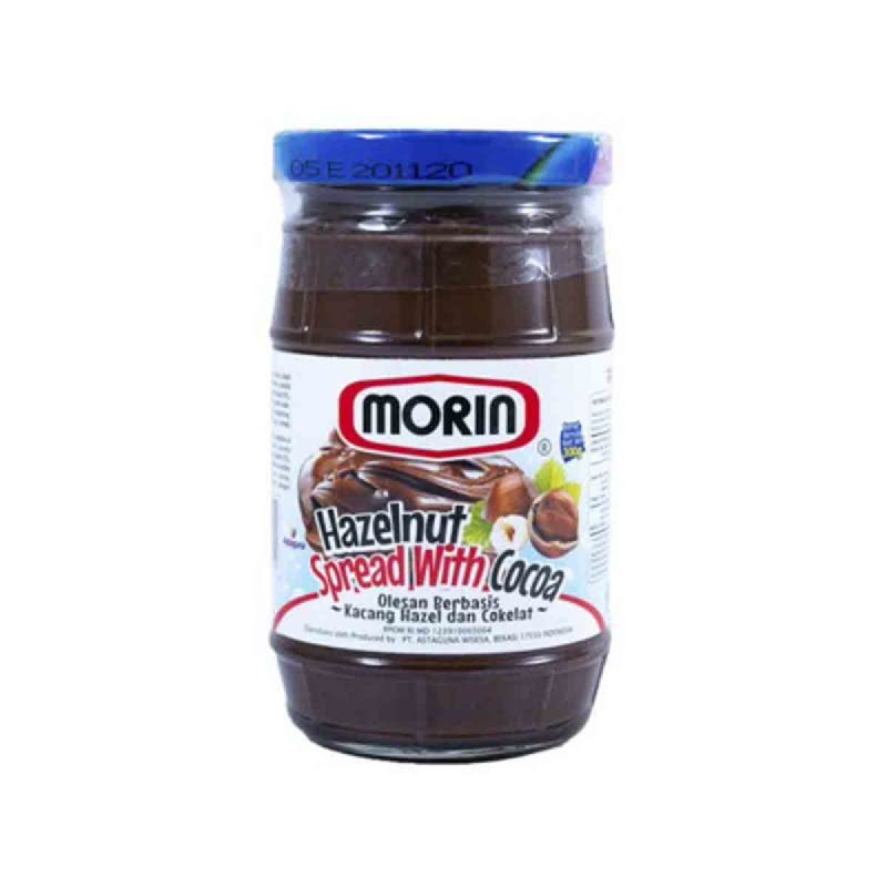 

MORIN HAZELNUT SPREAD 150 GRAM | OLESAN KACANG HAZEL 150 GRAM