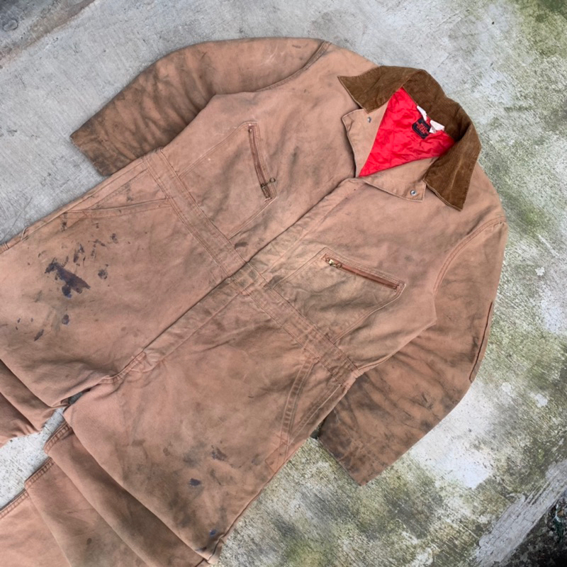Vintage 70s Big ben USA Coverall work wearpack duck canvas