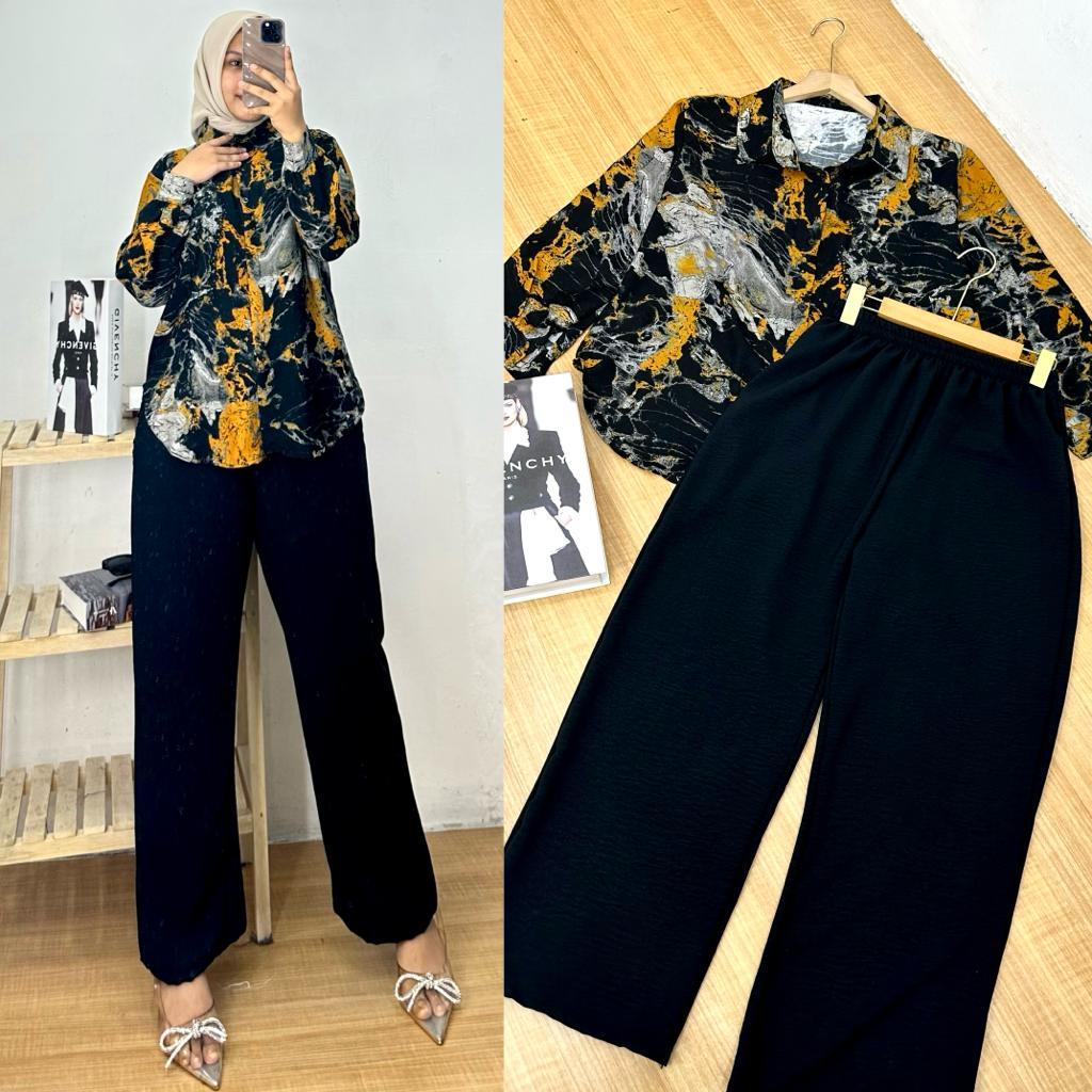 ~SETCEL WANITA PREMIUM IMPORT | ONE SET HIJAB OOTD | SETELAN WANITA HIJAB TRENDING OOTD | ATASAN  TE