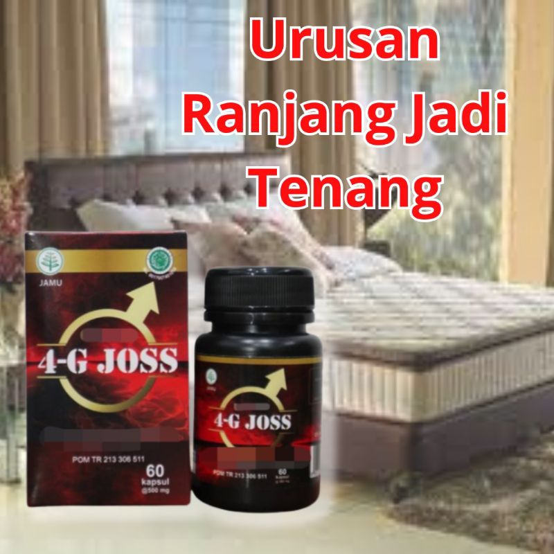 4G JOSS PANCEN JOS isi 60 Kapsul
