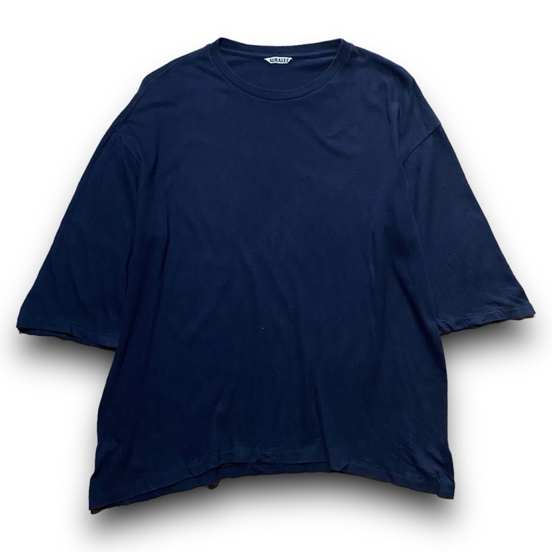 AURALEE Japanese brand Seamless Crew Neck Half Sleeve Tee Size