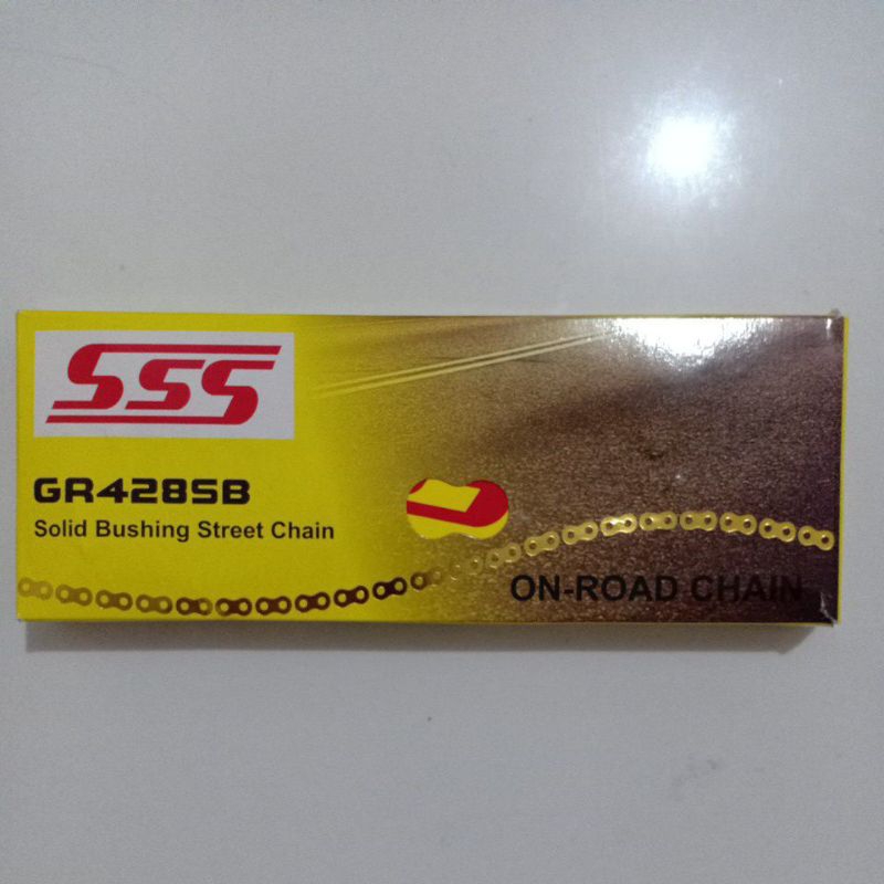 Rantai gold sss 428+130SB/428+110SB Original SSS