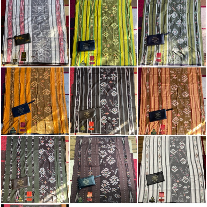 SARUNG TENUN ORIGINAL DONGGALA/LAMIRI TIPE TOP STAR A1 S75 PREMIUM BELAH TENGAH