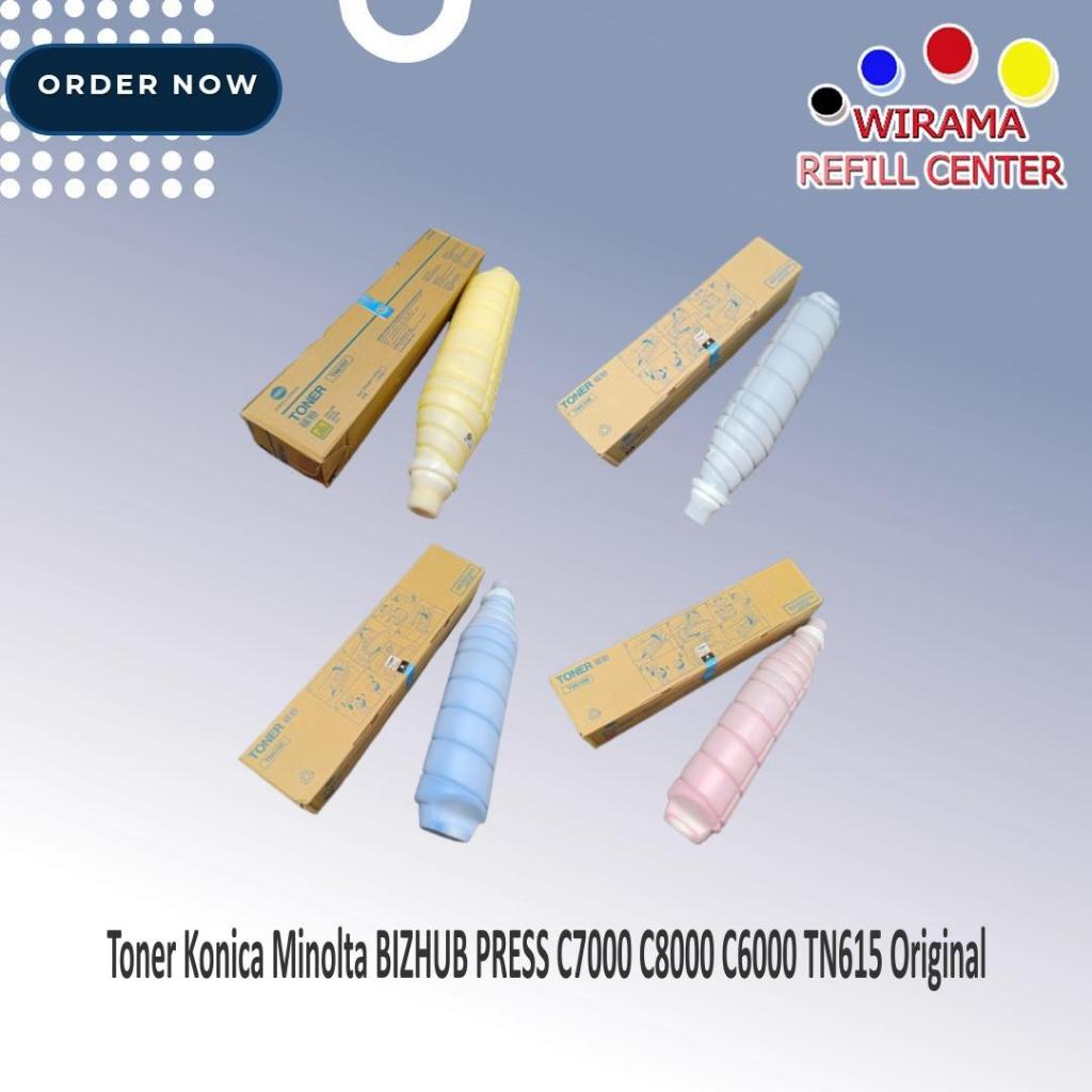 Toner Konica Minolta BIZHUB PRESS C7000 C8000 C6000 TN615 Original