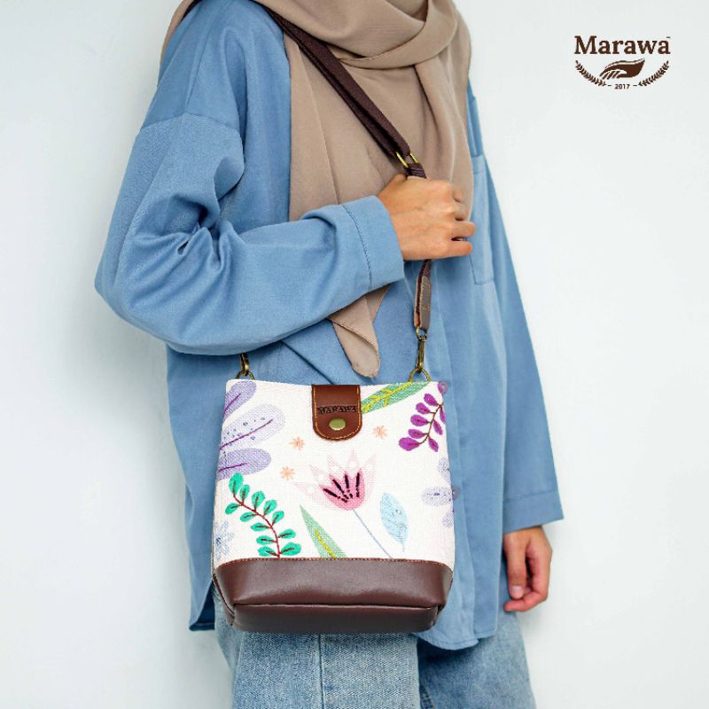 Tas Marawa Nara Series / Tas Etnik Termurah / Sling Bag Wanita Kekinian