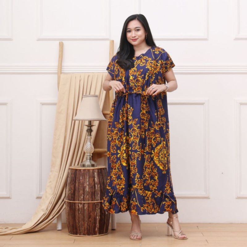 DASTER DAUN//SULTAN  JUMBO LD 120 CM RAYON PREMIUM