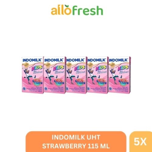 

Indomilk UHT Strawberry 115 ml