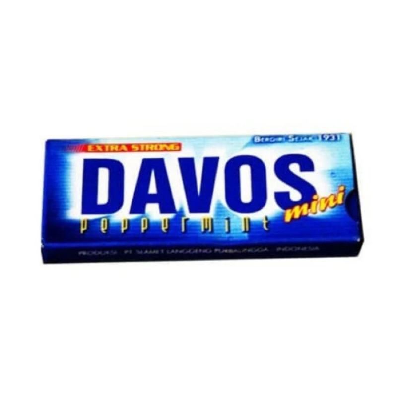 

Permen Davos LUX 20 X 5 Gr Rasa Peppermint