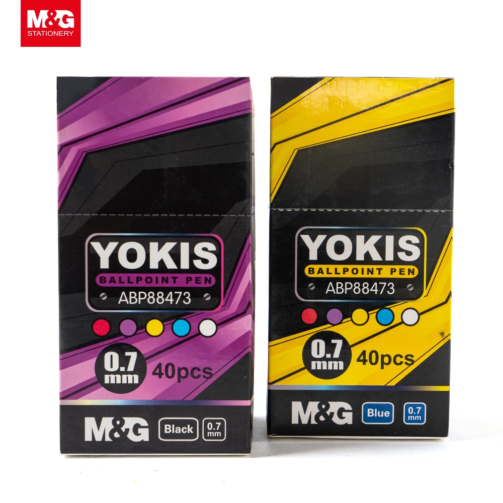 

Pulpen M&G ABP88473 Yokis Retractable Ball Pen 0.7mm 12pcs