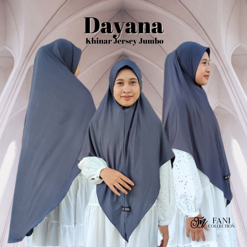 Dayana Khimar Jersey/Jilbab Jersey Jumbo/Jilbab Jersey Pinguin/Khimar Jumbo/Jilbab Syar'i Jumbo/Jilb