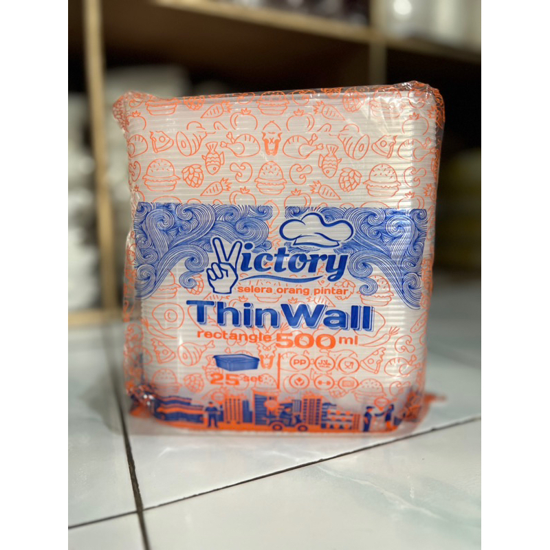 thinwall rectangle 500ml