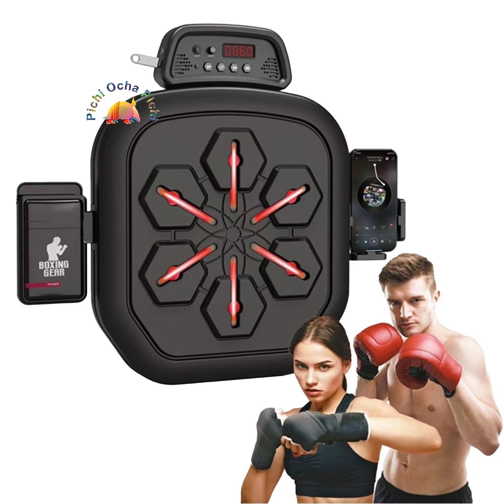 Target Tinju Pro Smart Strike + Tampilan Penghitung + Sensor Multi Cahaya (Pro Boxing Target)