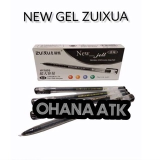 

( 1pcs ) New Gel / Pulpen Gel / Gel Ink Pen / Gel Pen Zuixua Murah 0.4mm New Jell ZuiXua