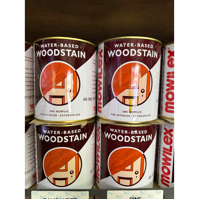 POLITUR WOODSTAIN MOWILEX WATERBASED