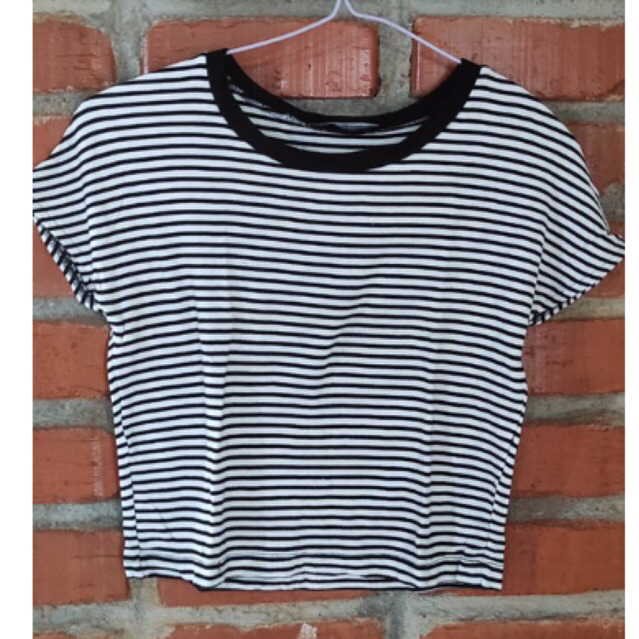 Kaos Crop top Zara