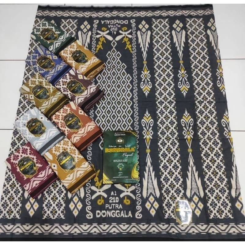 -akifabidOS- sarung DONGGALA sarung PUTRA DONGGALA motif Kawung sarung dewasa murah ORY