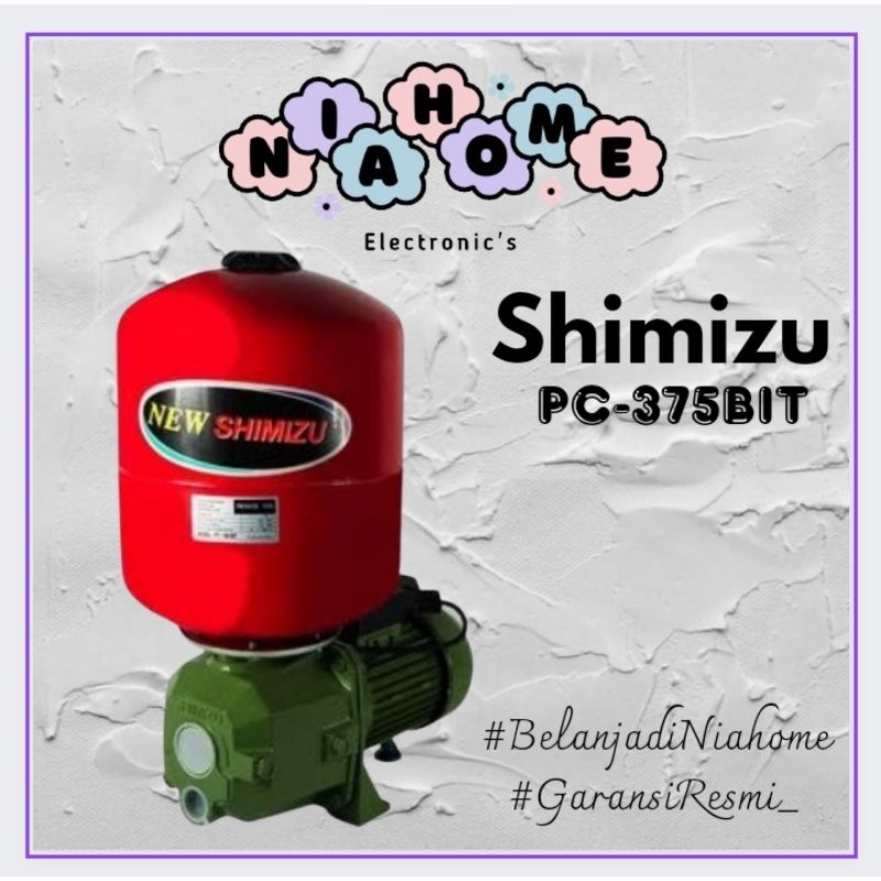 Shimizu Pompa Air Jet Pump + Tabung PC-375 BIT / PC-375BIT PC375BIT