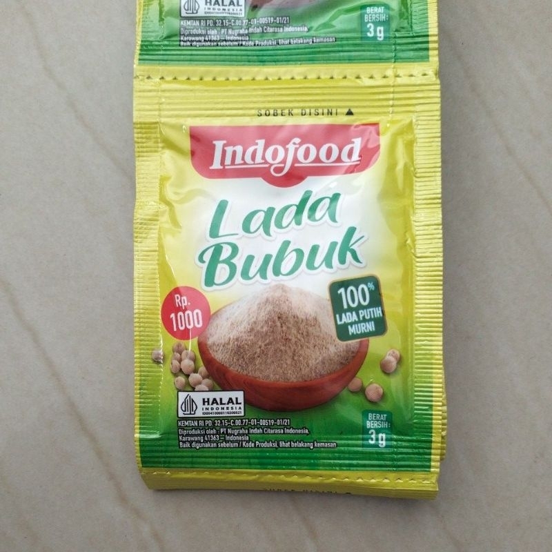 

lada bubuk indofood 3g