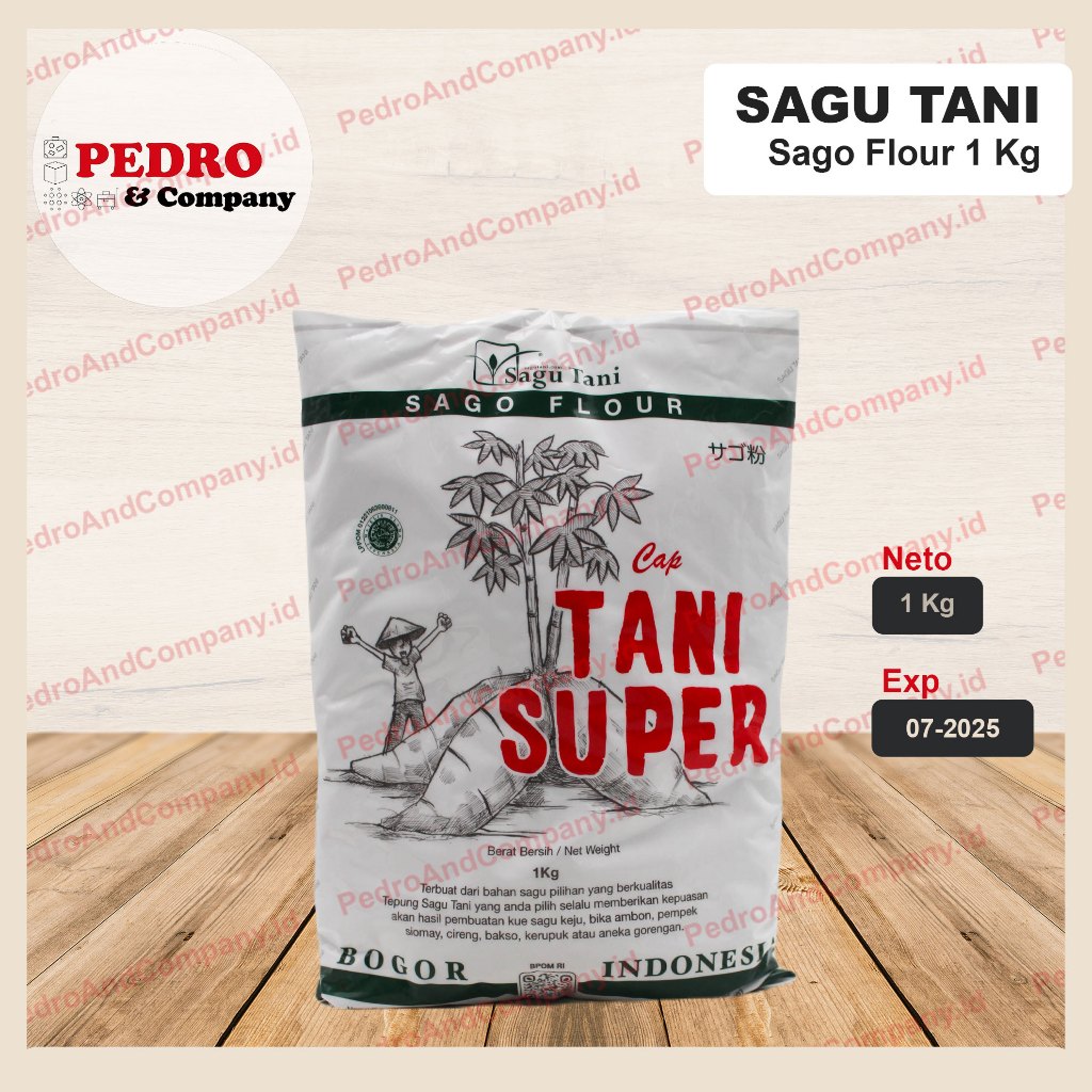 

Sagu tani cap tani super 1 kg - sago flour tapioca flour