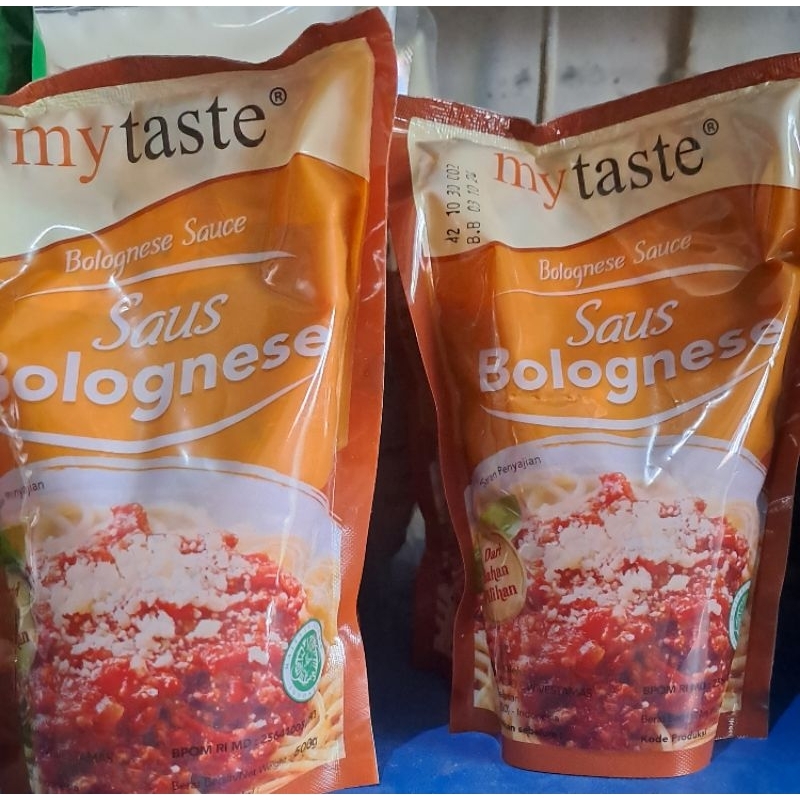 

my taste saus bolognese 500gr