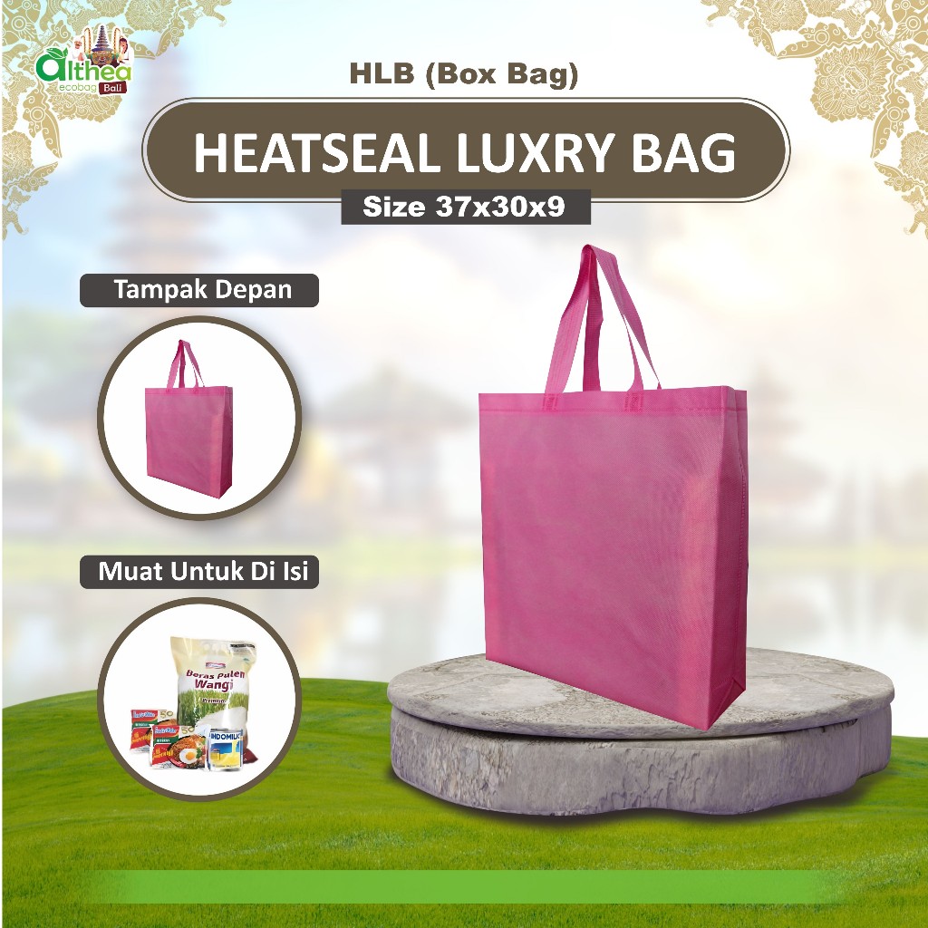 

[BISA DISABLON] Tas Spunbond Polos | Tas Sembako Tas Belanja Goodie Bag | Ukuran 37x30x09