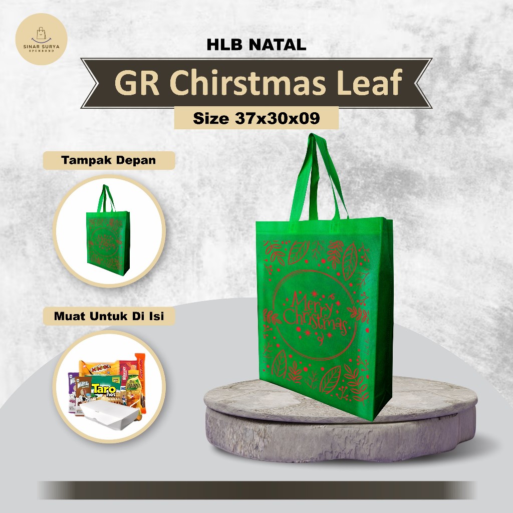 

Goodie Bag Natal Tas Christmas Bag Tas Parcel Natal Tas Bingkisan Christmas Natal 37x30x9