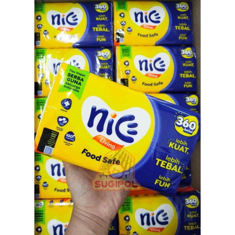 New Nice Facial Tissue  Tisu 360sheets/ helai