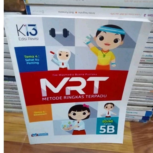 buku MRT metode ringkas terpadu 5B untuk SD kelas 5