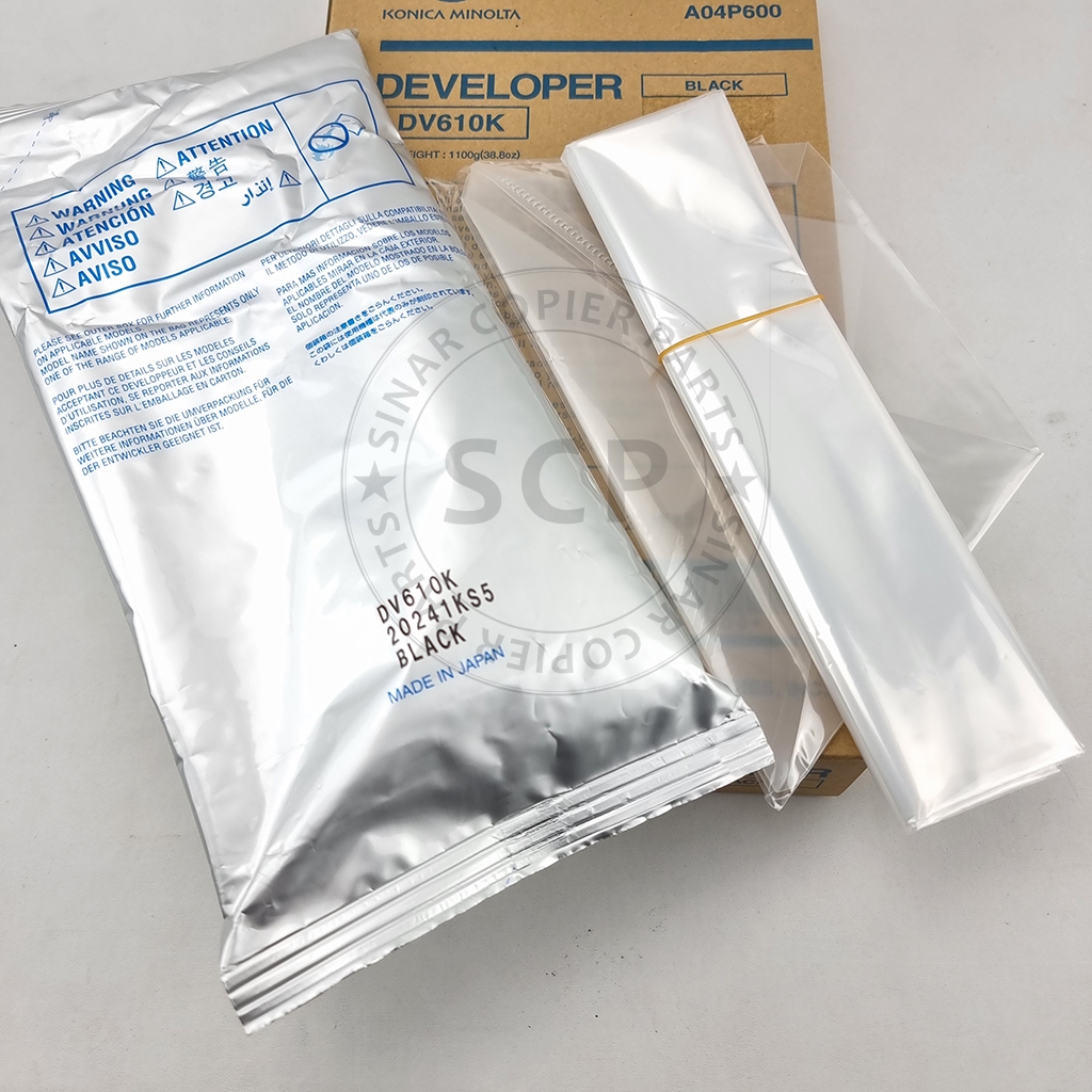 DEVELOPER DV610K C6000 C7000 C6501 BLACK