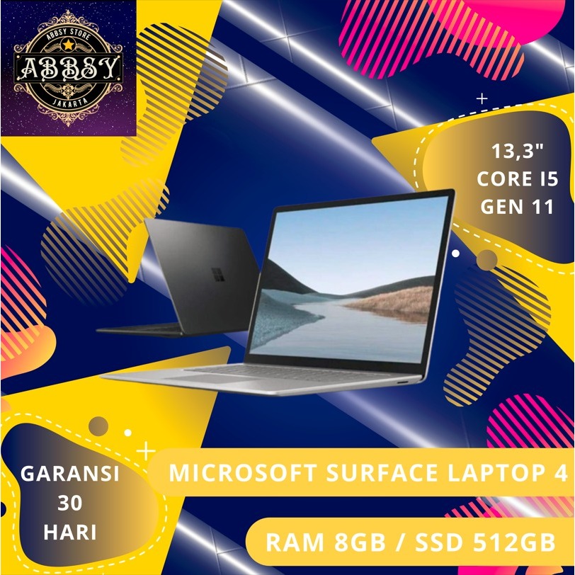 Microsoft Surface laptop 4 Core i5 gen 11 RAM 8/512GB second