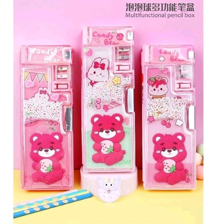 

HJK Pencil Case Lucu gabus anak perempuan / laki-laki